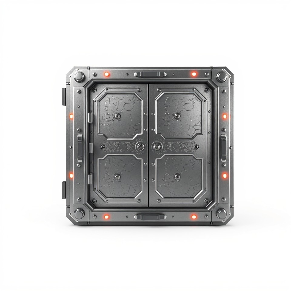 Futuristic Metal Control Panel Interface 3D Model - Download GLB, FBX ...