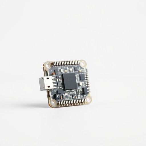 Microcontroller Development Board Top View 3D Model - Download GLB, FBX ...