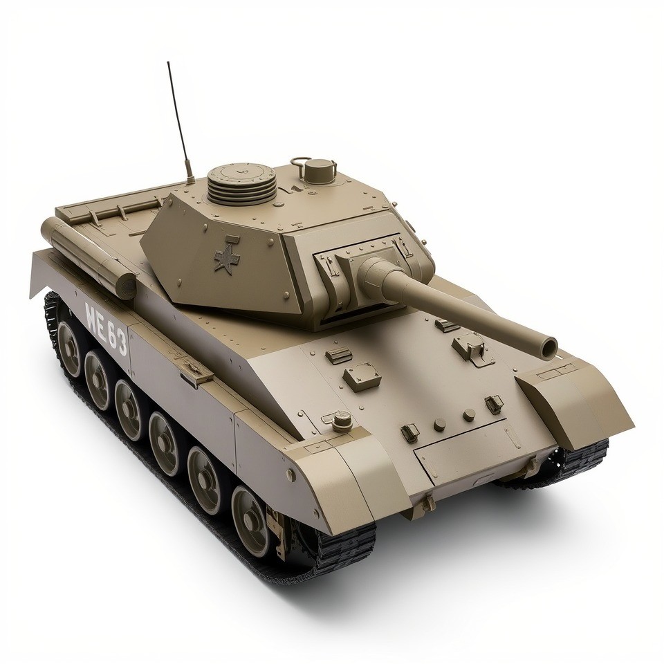 Desert Storm Tank model pack 3D Model - Download GLB, FBX, OBJ | Free3D