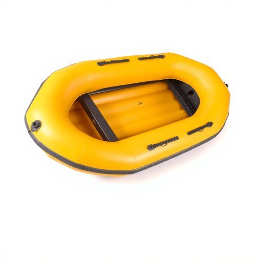 Bright Yellow Inflatable Rescue Boat 3D Model - Download GLB, FBX, OBJ ...