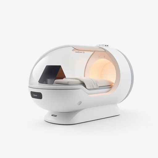 Futuristic Autonomous Pod Vehicle 3D Model - Download GLB, FBX, OBJ ...