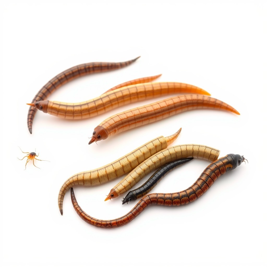 Various Species of Segmented Worms 3D Model - Download GLB, FBX, OBJ ...